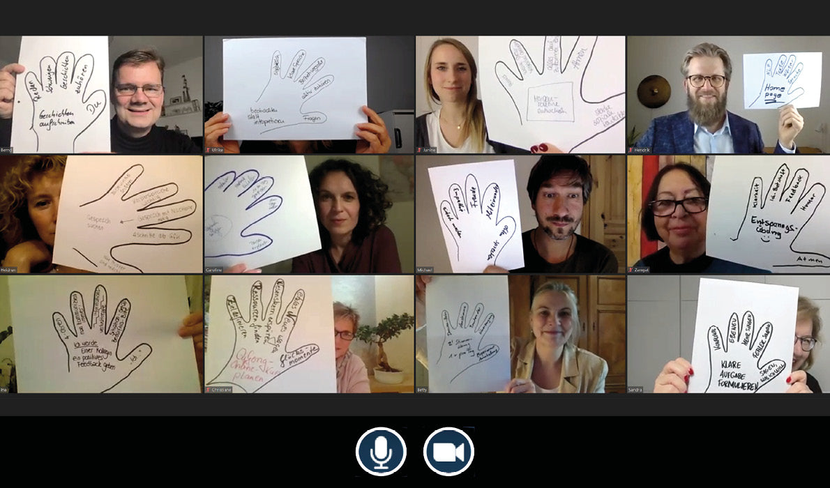 Austausch, Feedback und Reflexion in Online-Seminaren