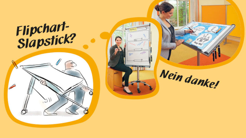 Der drehbare Flipchart von Neuland | sketch@work