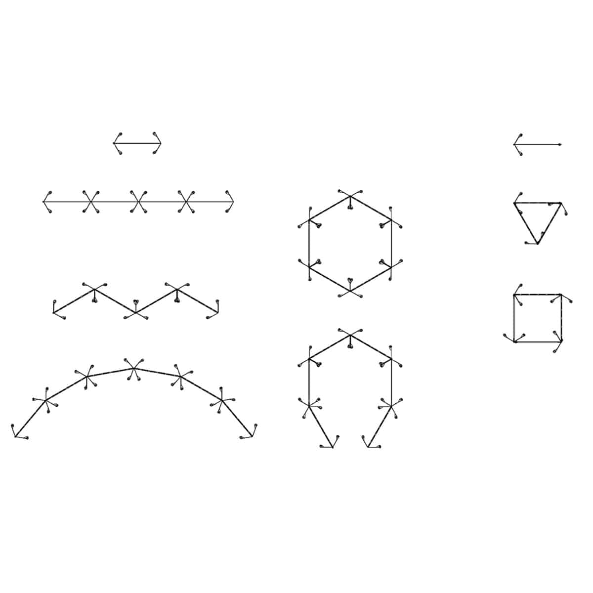 Pinnwand pinGo® DUO - Vorderseite Pinnwand