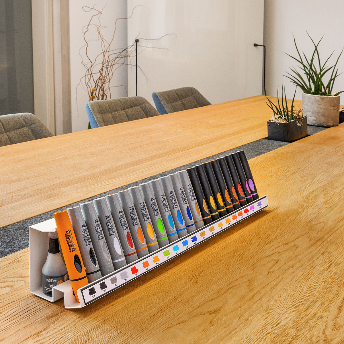 MarkerDisplay stehend