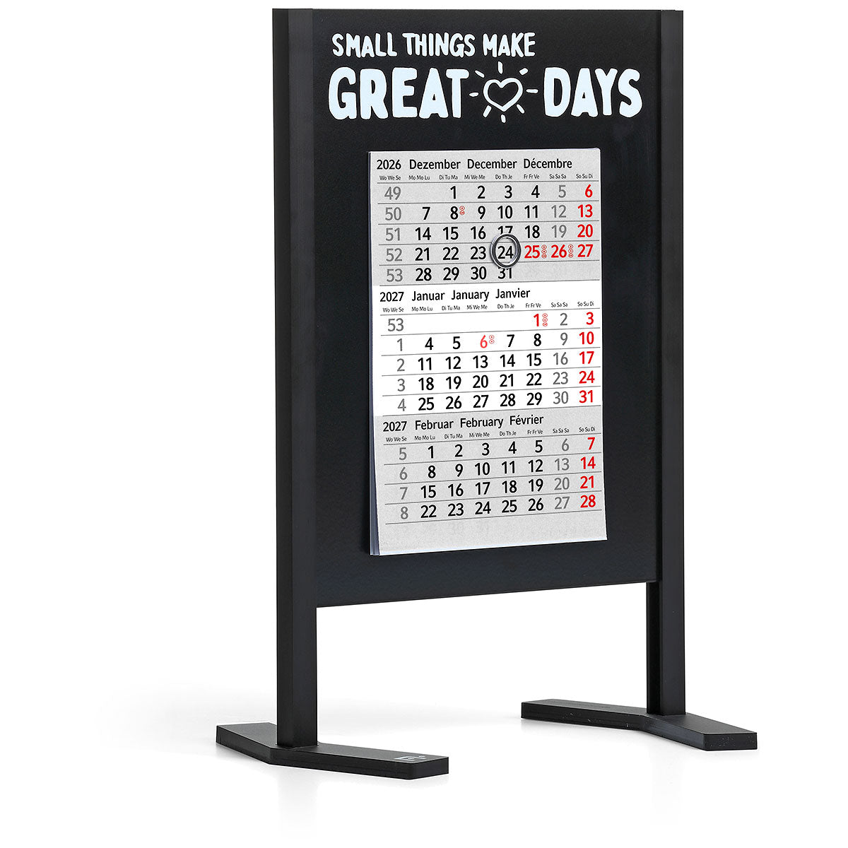 Calendrier trimestriel 2027