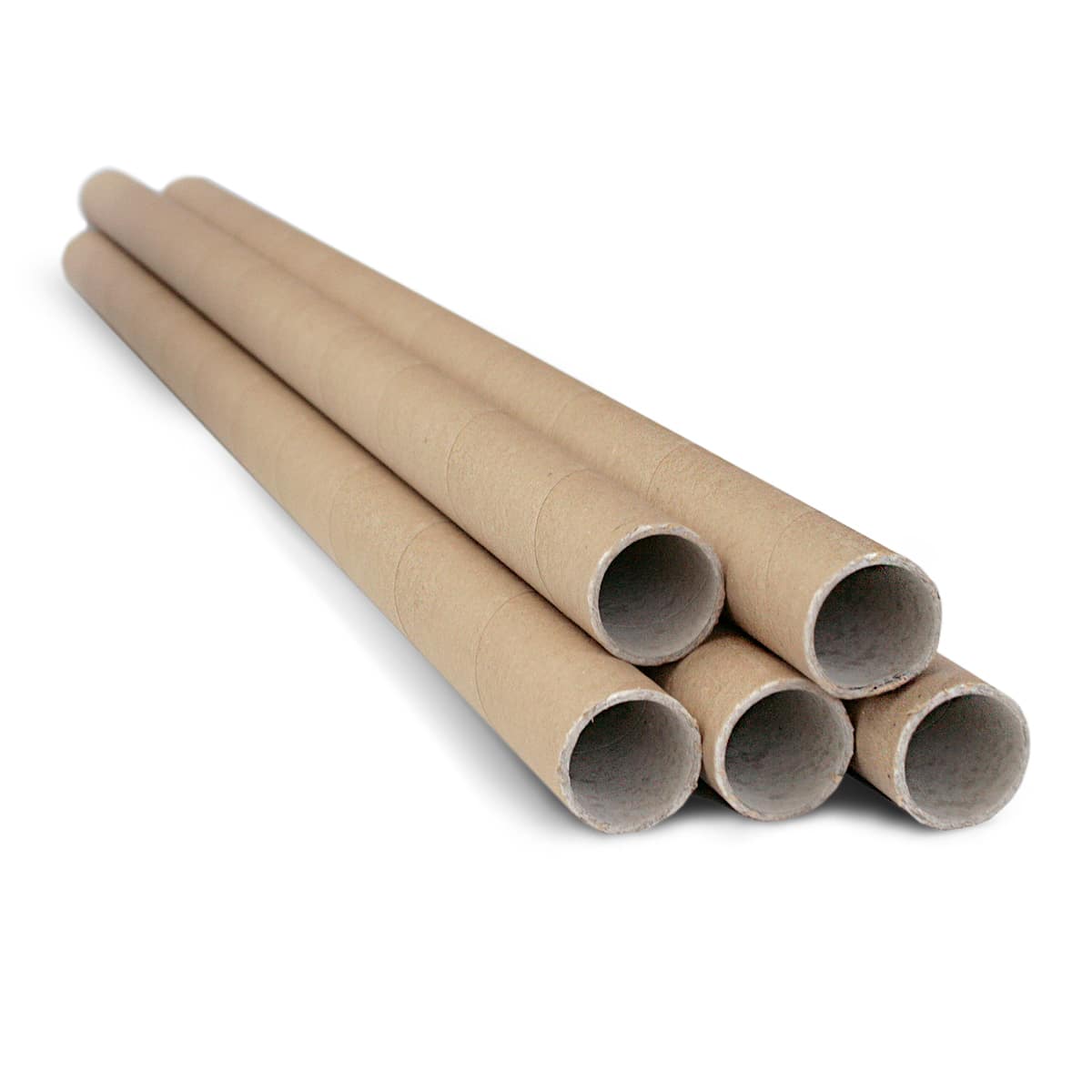 Cardboard tubes for winding paper