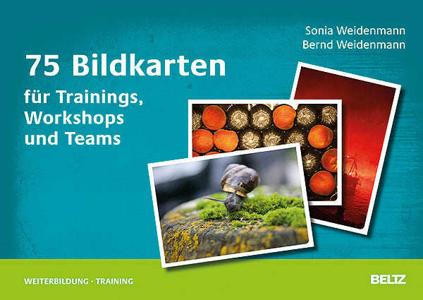 75 picture cards for training sessions, workshops and teams