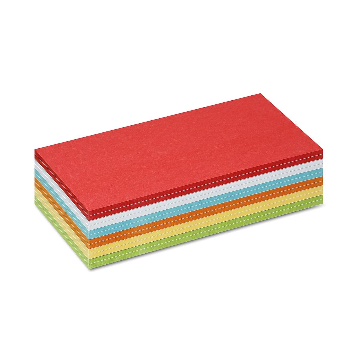 Rectangular cards, Stick-It, 300 pieces, assorted colors