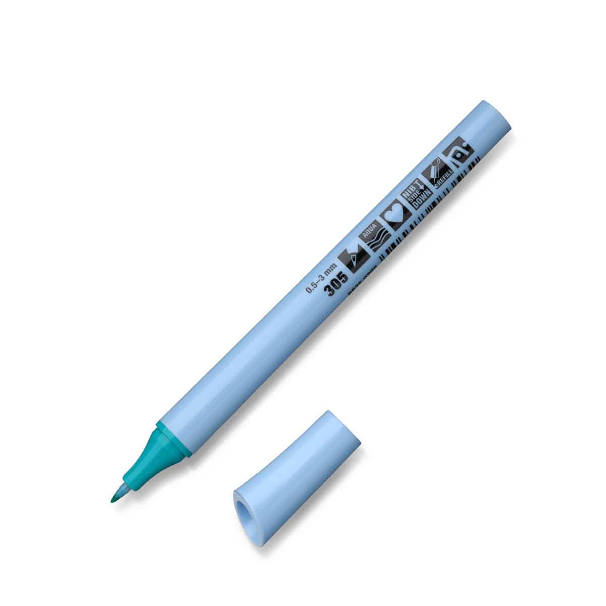 Neuland FineOne® Flex, flexible fiber tip 0.5-3 mm, single colors