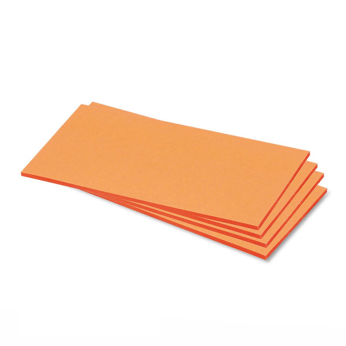 Rectangular cards, Stick-It, 100 pieces, plain