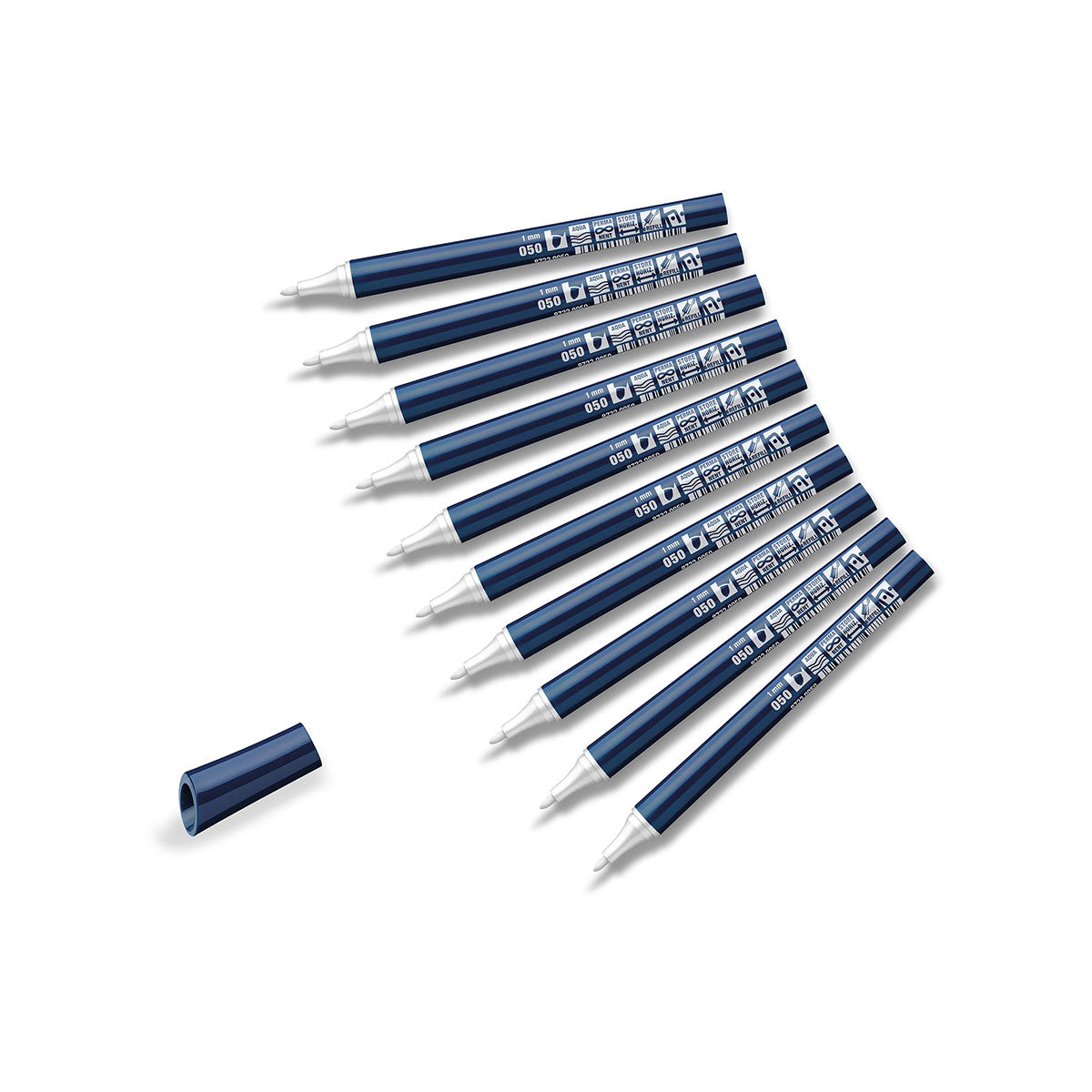 Fineliner Neuland FineOne® Cover mit Rundspitze 1mm – 10er Set