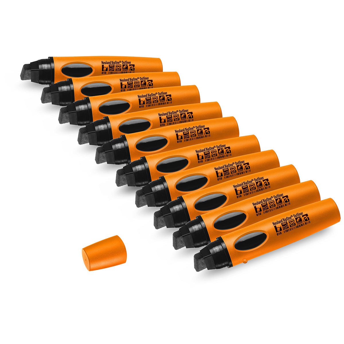 Outline marker Neuland BigOne® Outliner wedge tip - set of 10