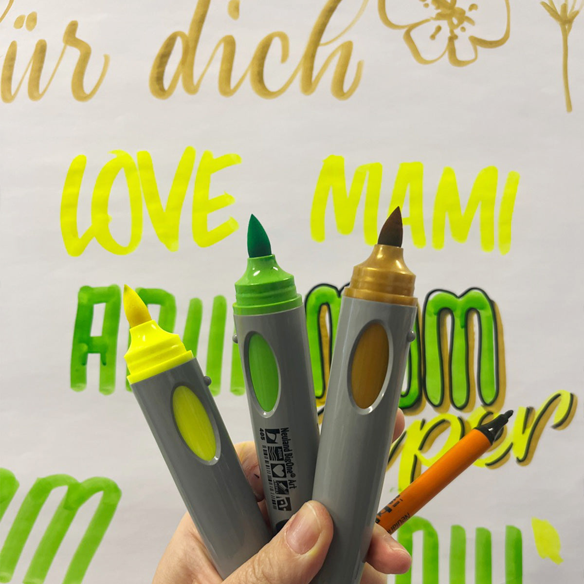 Lettering am Flipchart – ABC üben mit Brush- und Keilmarkern - 12. September 2026