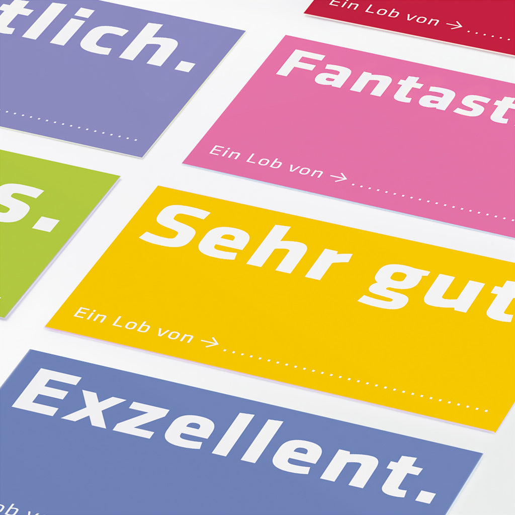 Praise cards