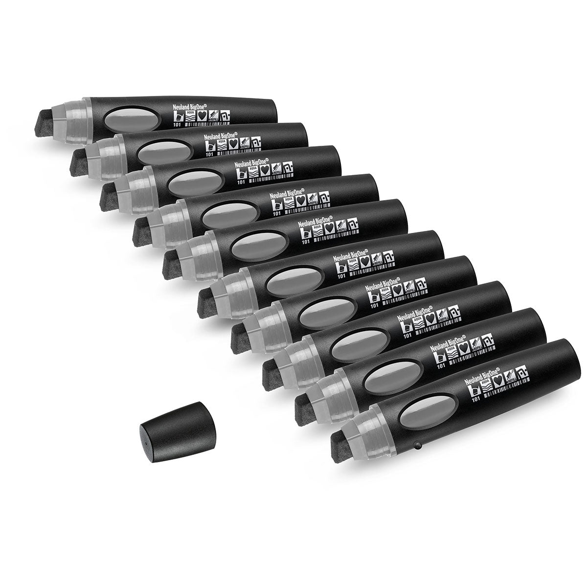 Neuland BigOne® presentation marker with wedge tip - set of 10 plain markers