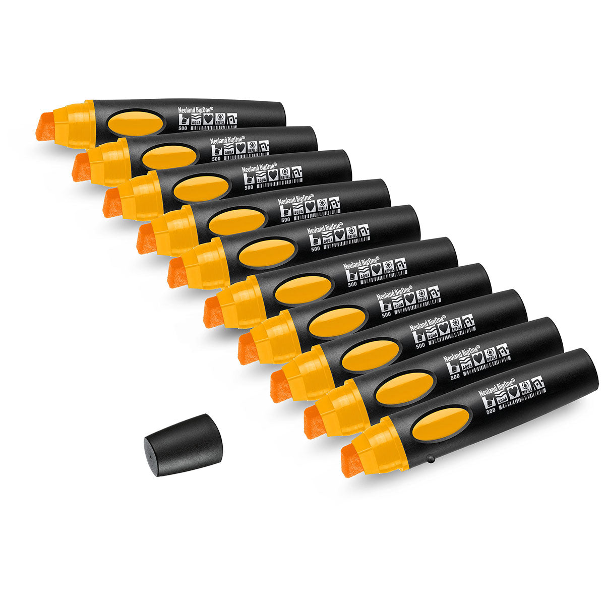 Neuland BigOne® presentation marker with wedge tip - set of 10 plain markers