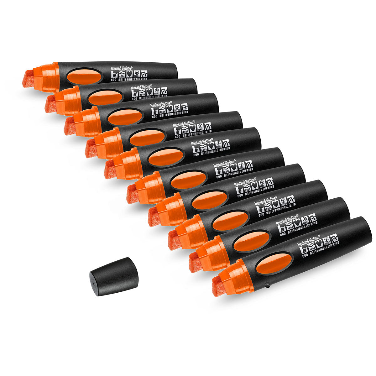 Neuland BigOne® presentation marker with wedge tip - set of 10 plain markers