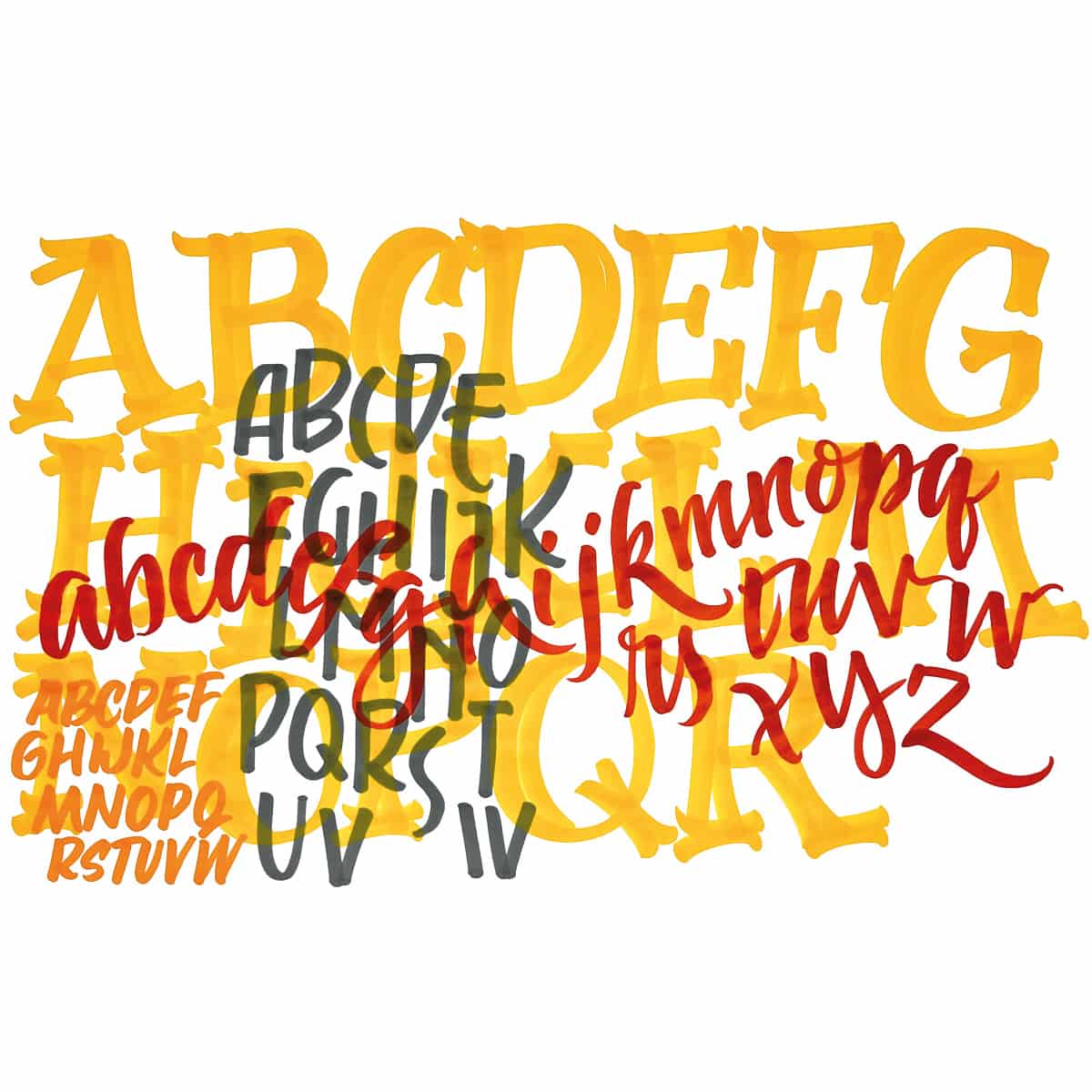 Neuland BigOne® Art, Pinselspitze 2 – 15 mm - Neonfarben