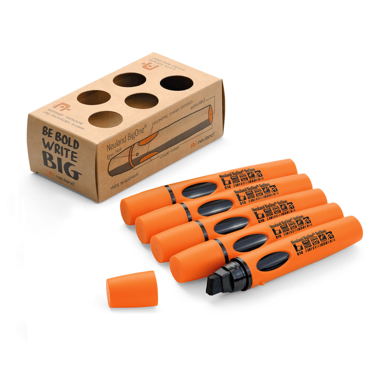 Neuland BigOne® Outliner, Keilspitze 6-12 mm, 5er Set U5