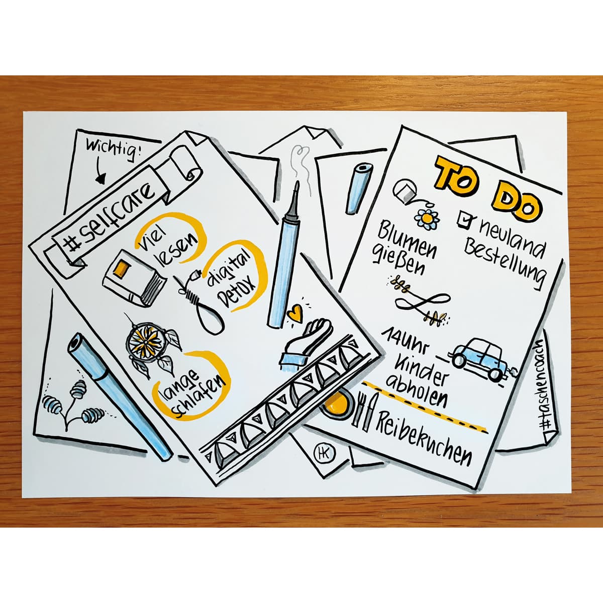 Neuland FineOne® Flex, flexible Faserspitze 0,5-3 mm, Neonfarben