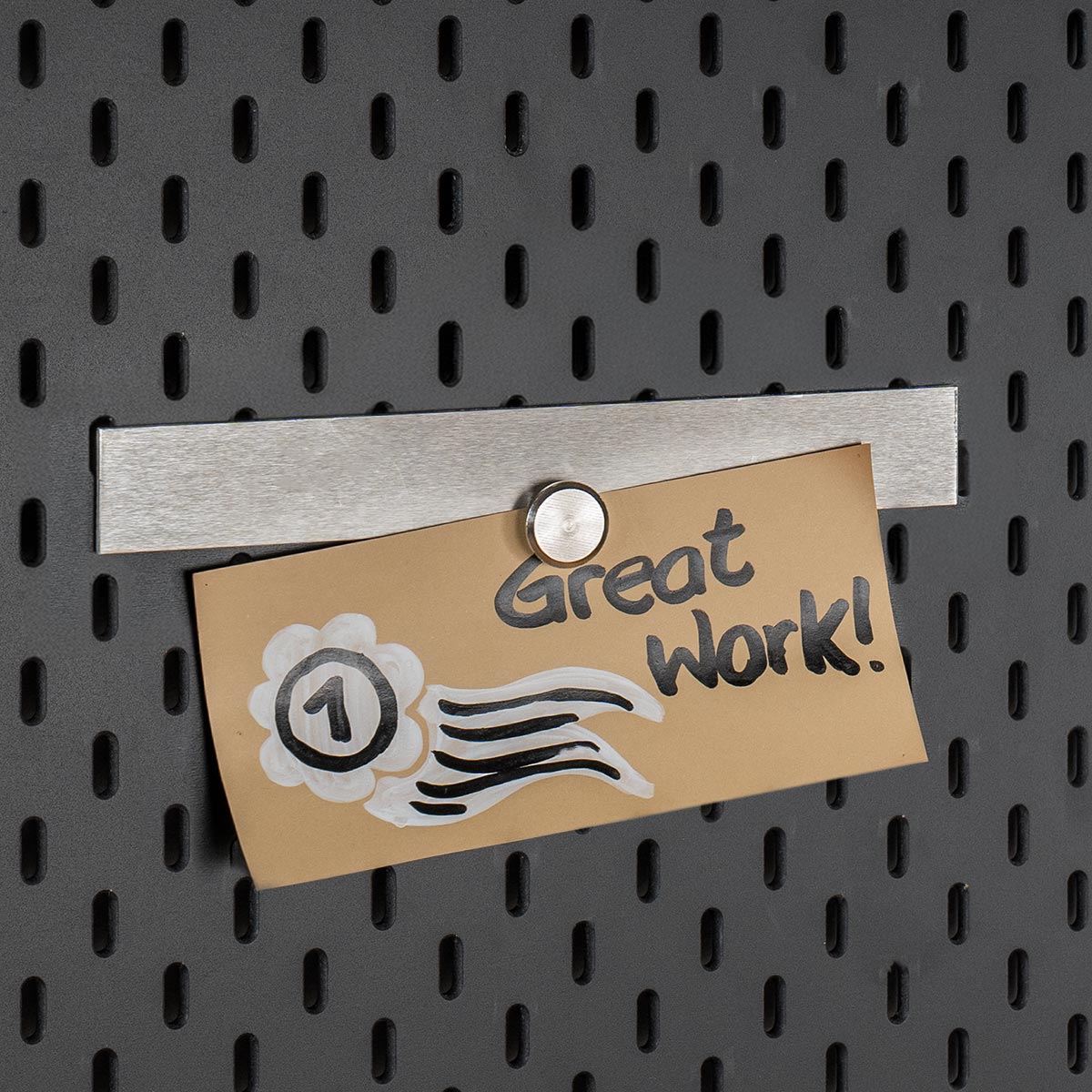 Barre magnétique Neuland pour panneau perforé IKEA SKÅDIS