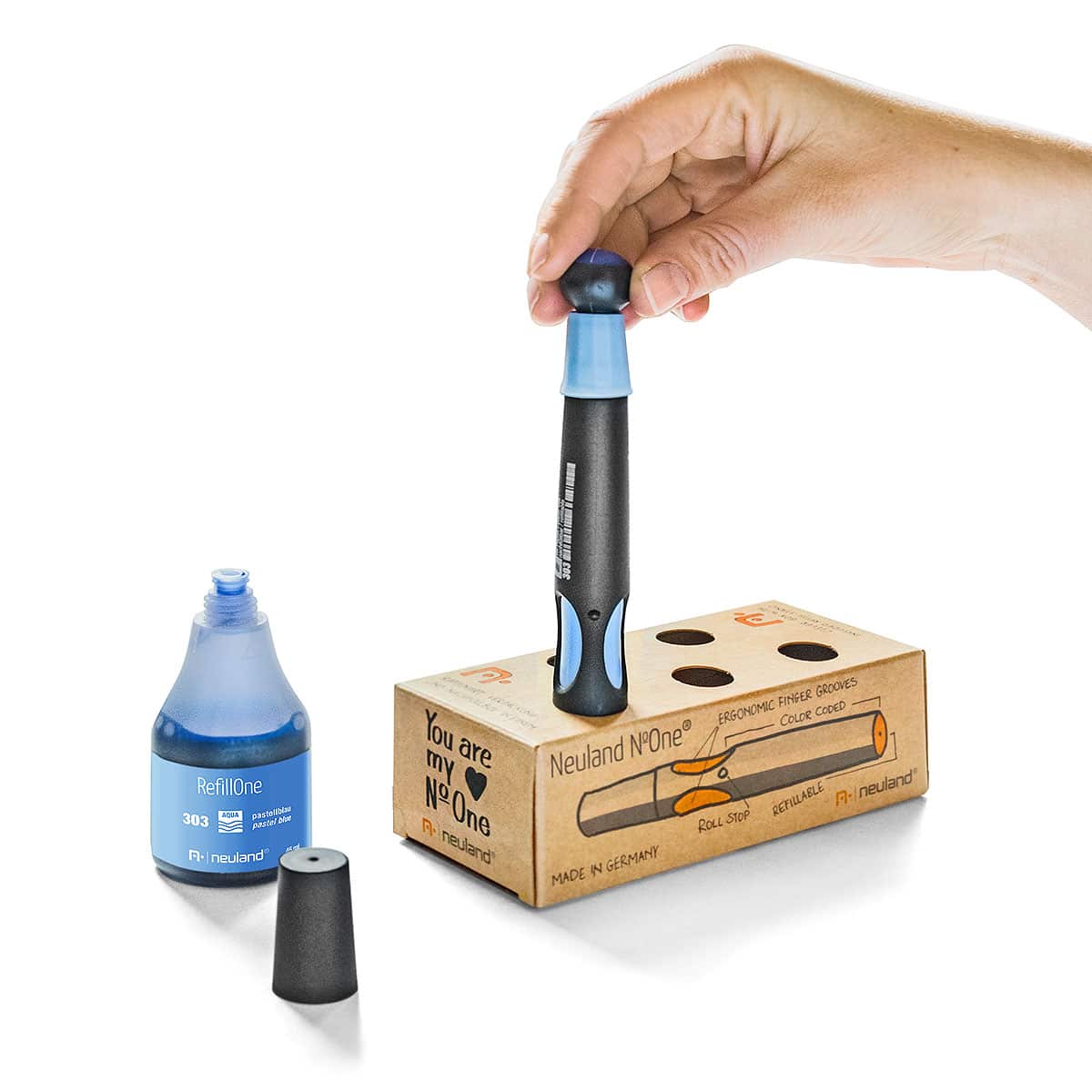 Neuland No.One®, Keilspitze 2-6 mm - Neonfarben