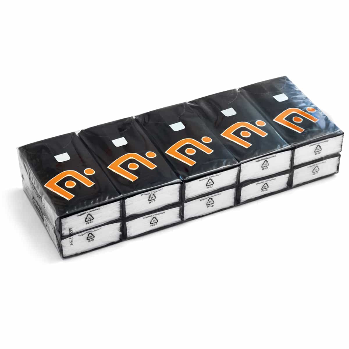 Paper tissues, pack of 10
