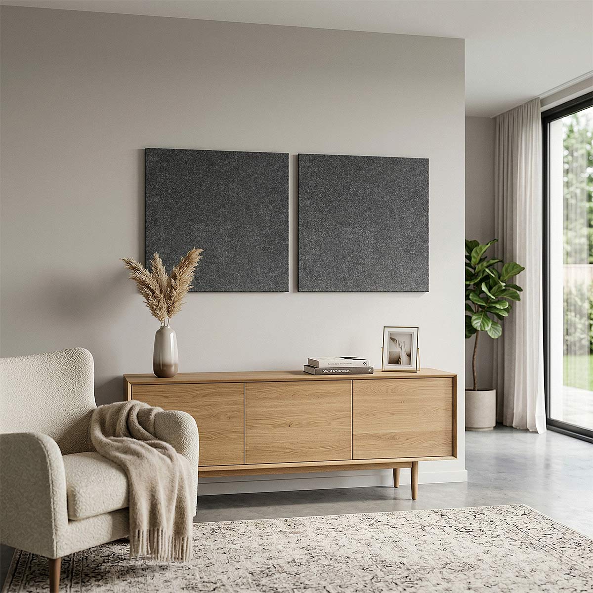 Wall pin board type W R-ECO, frameless