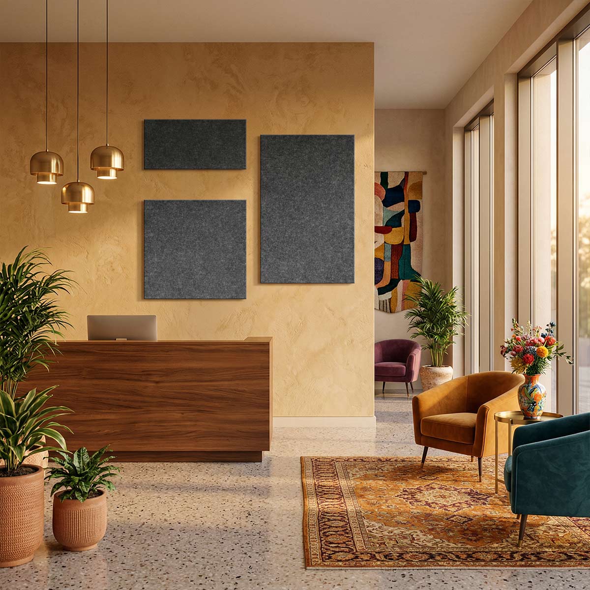 Wall pin board type W R-ECO, frameless