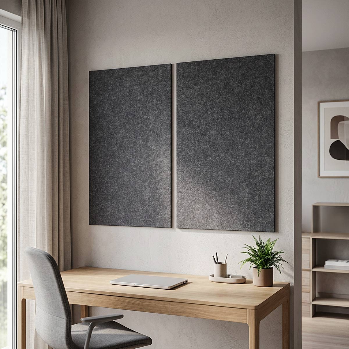 Wall pin board type W R-ECO, frameless
