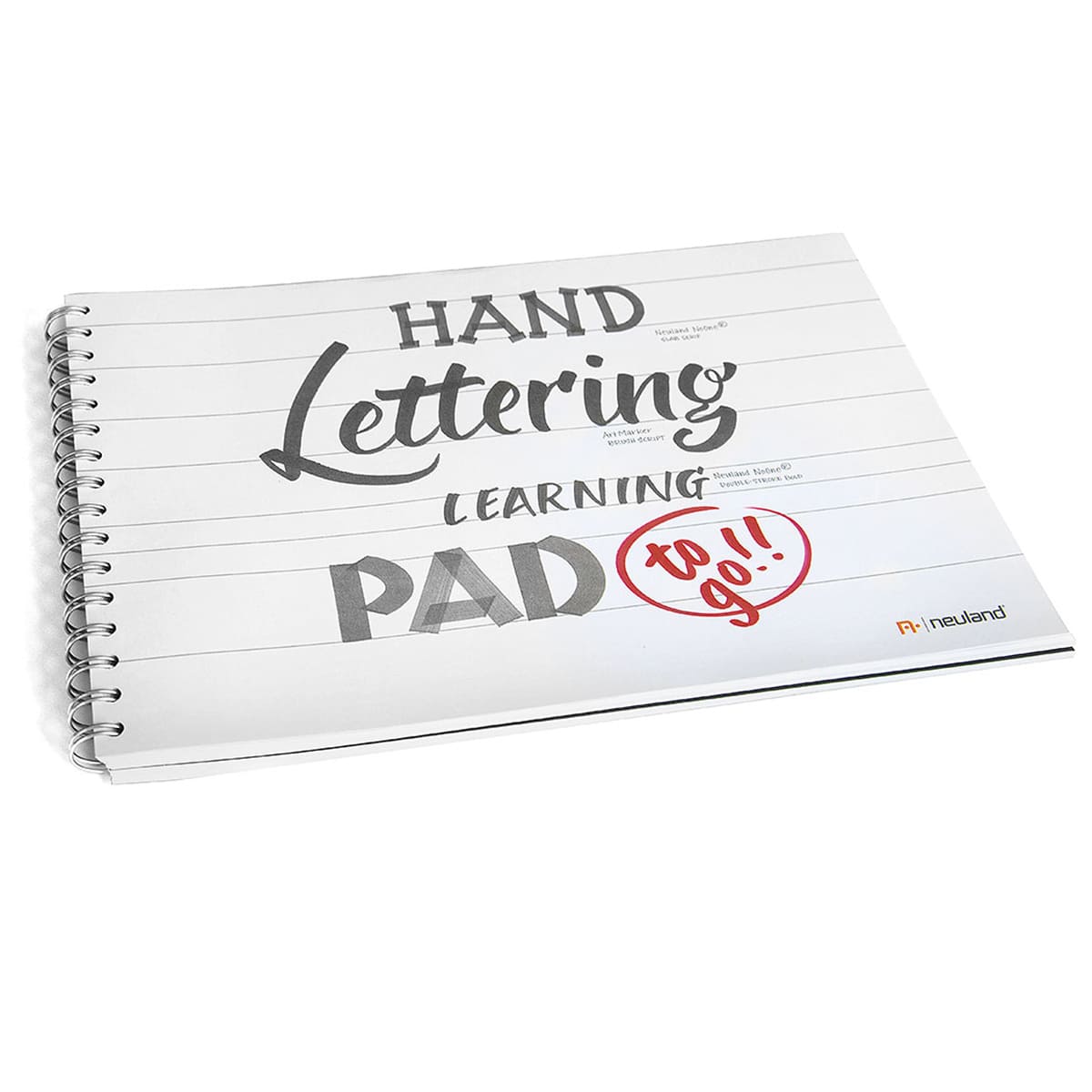 Writing practice pad Handlettering Learning Pad to go