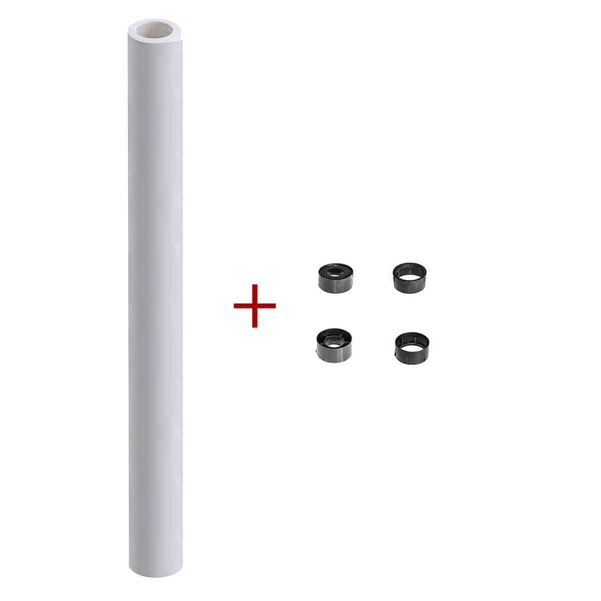 Paper roll LW-X, white