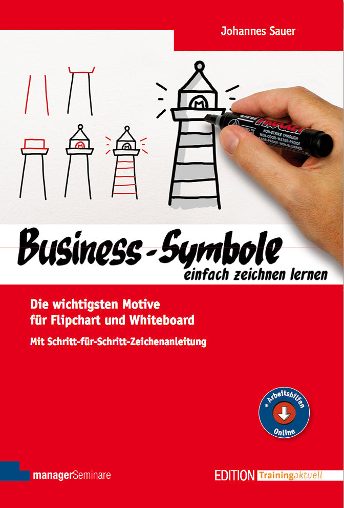 Learn to draw business symbols easily