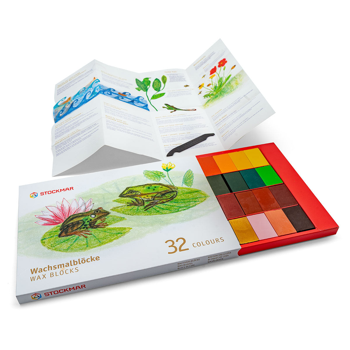 Stockmar wax coloring blocks set of 32