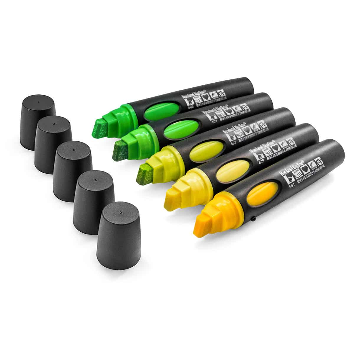 Neuland BigOne®, wedge tip 6-12 mm, set of 5 colors