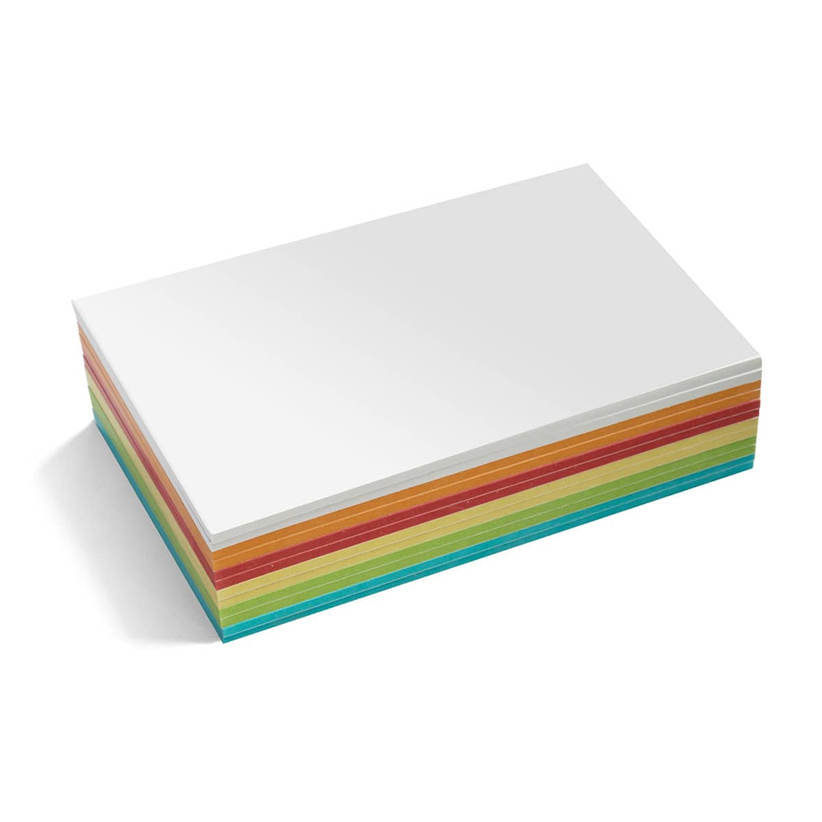 Maxi-rectangle cards, Stick-It, 300 pieces, assorted colors