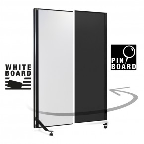 Pinnwand pinGo® DUO - Vorderseite-Whiteboard
