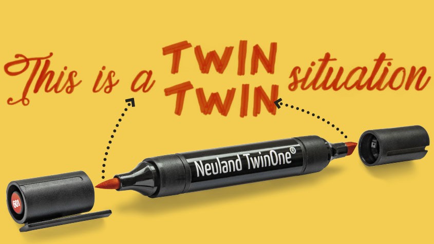 Ein Stift zwei Spitzen – der Neuland TwinOne®